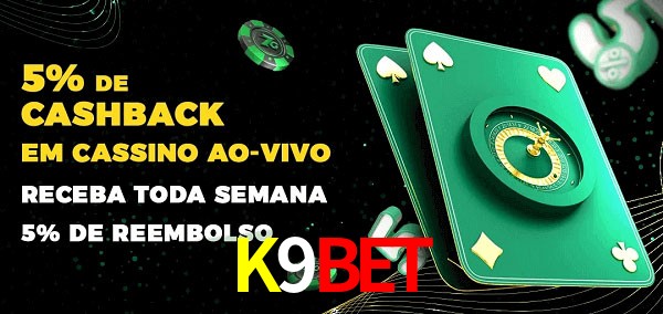 Promoções do cassino ao Vivo K9BET